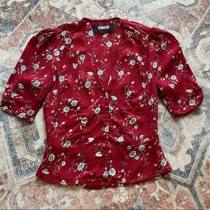 Reformation top size 0